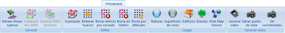 cinta de herramientas VirtuaLand
