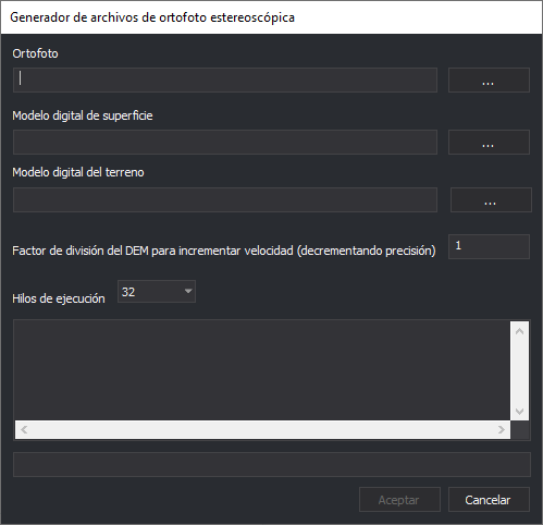Generador de archivos de ortofoto estereoscópica