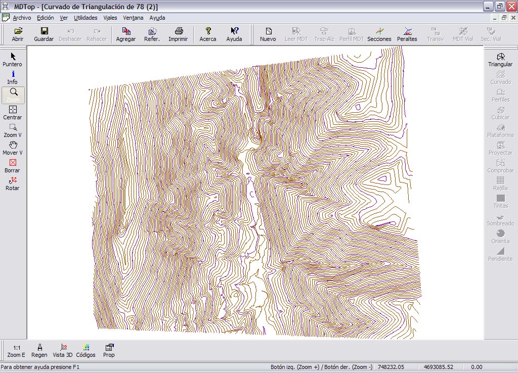 archivo con curvado