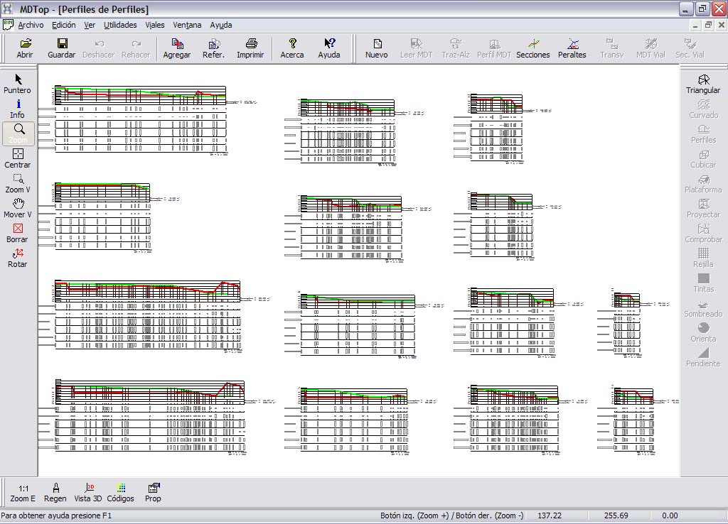 archivo con perfiles