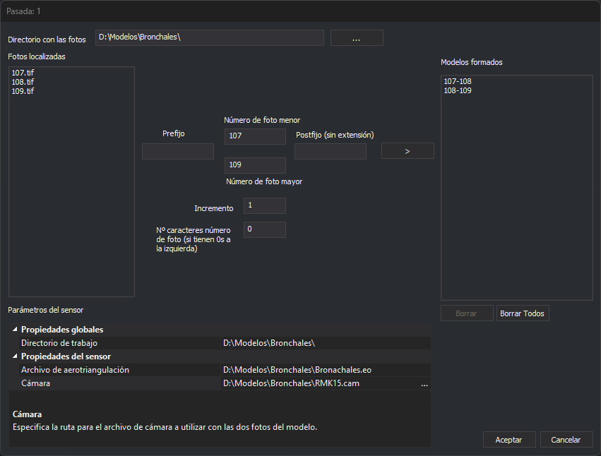 Cuadro de diálogo Crear múltiples modelos