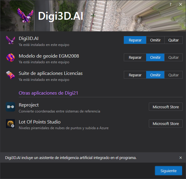 Instalador de Digi3D.AI