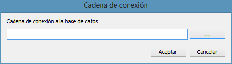 Cadena de conexión