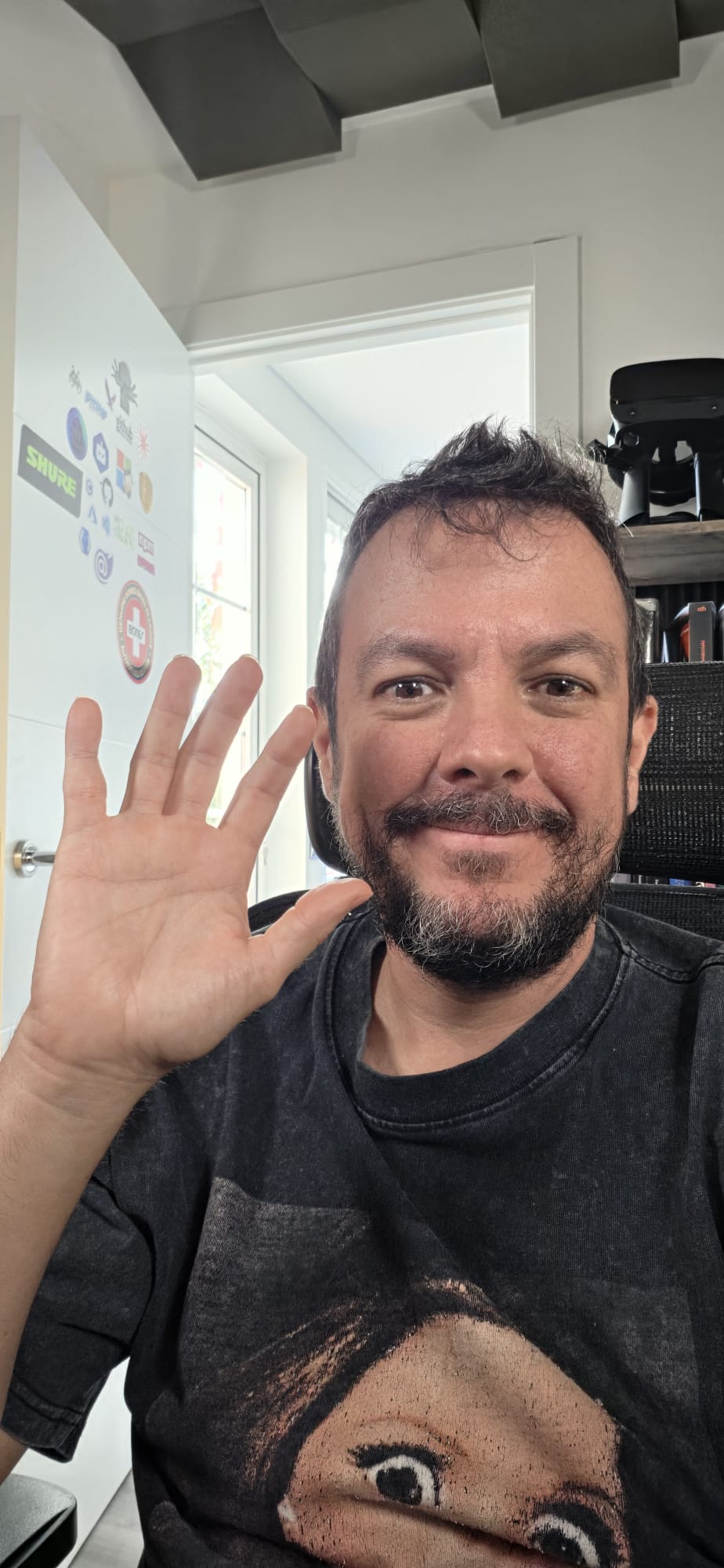 Saludo de la aplicación